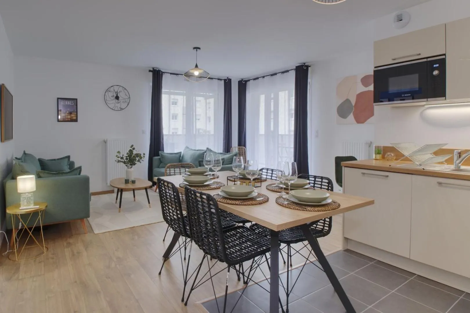Le Normand- Appartement Neuf, 3 Chambres, Terrasse Rennes